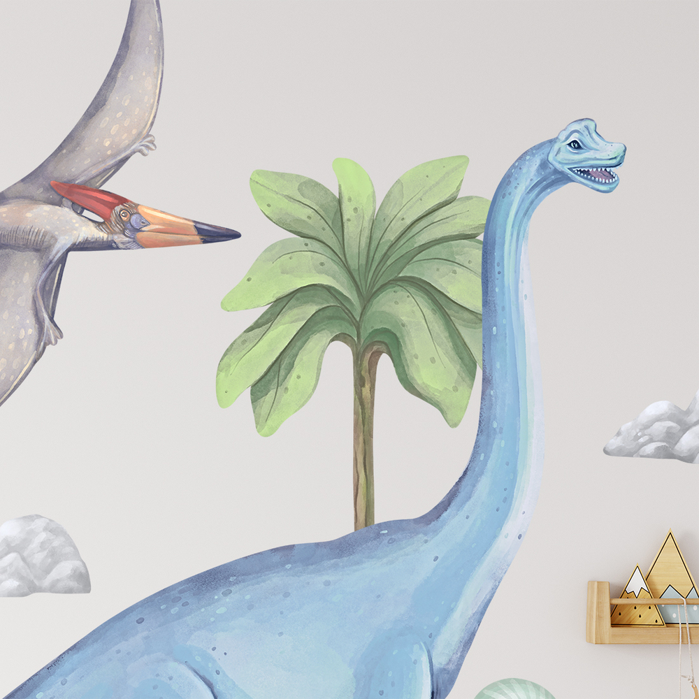 Wanddekoration Dinosaurier II Wandaufkleber Motiv Dinosaurier II