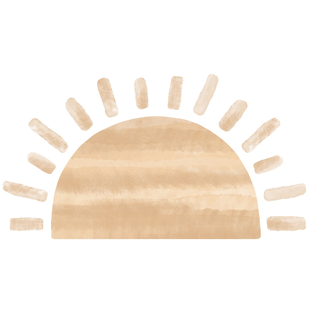 Wandtattoo | Sonne Beige