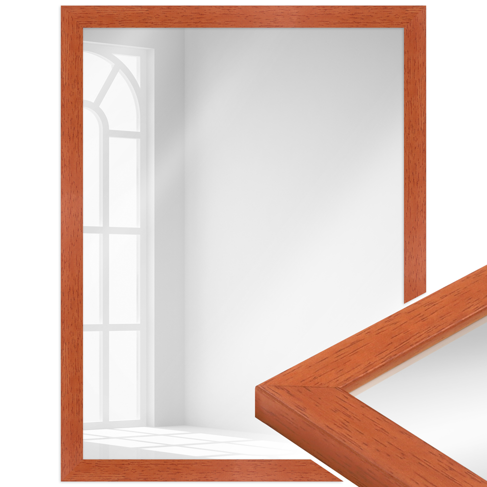Mende Frames Wandspiegel H430 Kirschbaum 45 x 60 cm aus Holz Made in Germany