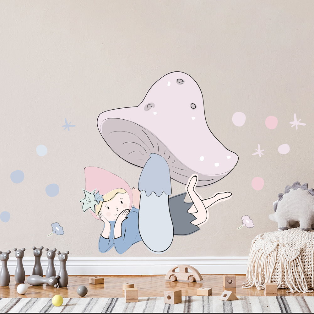 Fee Liv Wandtattoo an Kinderzimmerwand