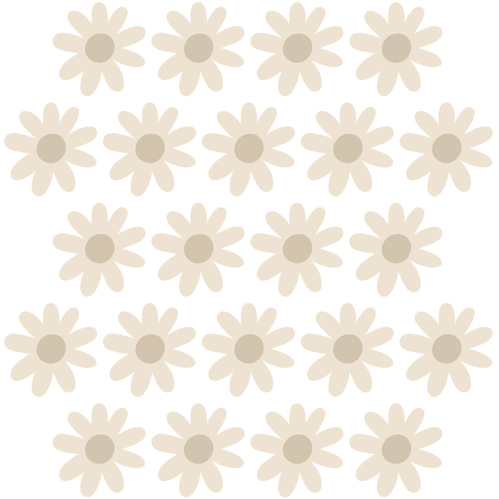 Wandtattoo | Gänseblümchen V