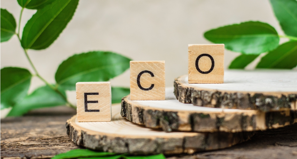 Eco Produktion Holz 3 Baustammzuschnitte mit Würfeln