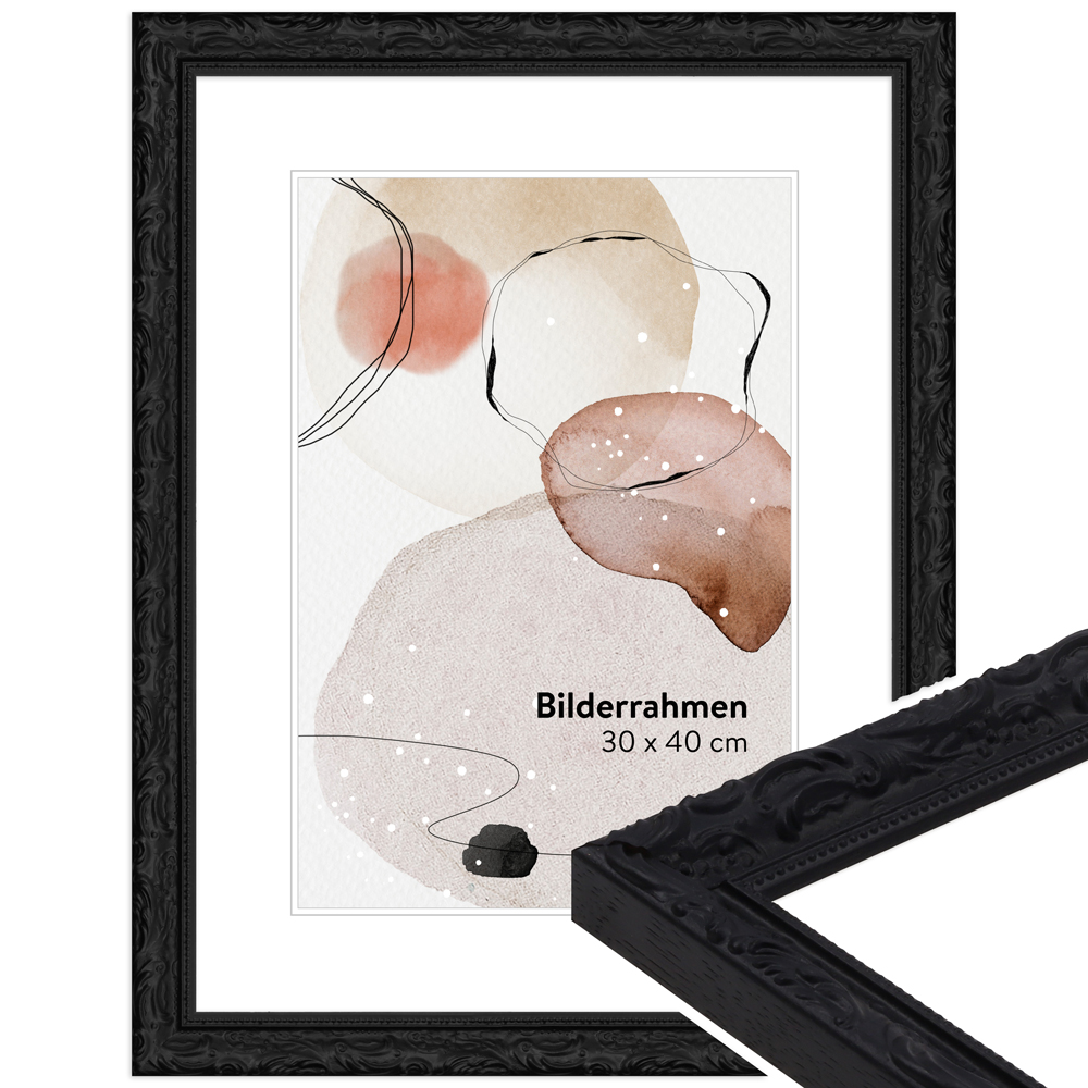 Bilderrahmen H530 Schwarz 13 x 18 cm