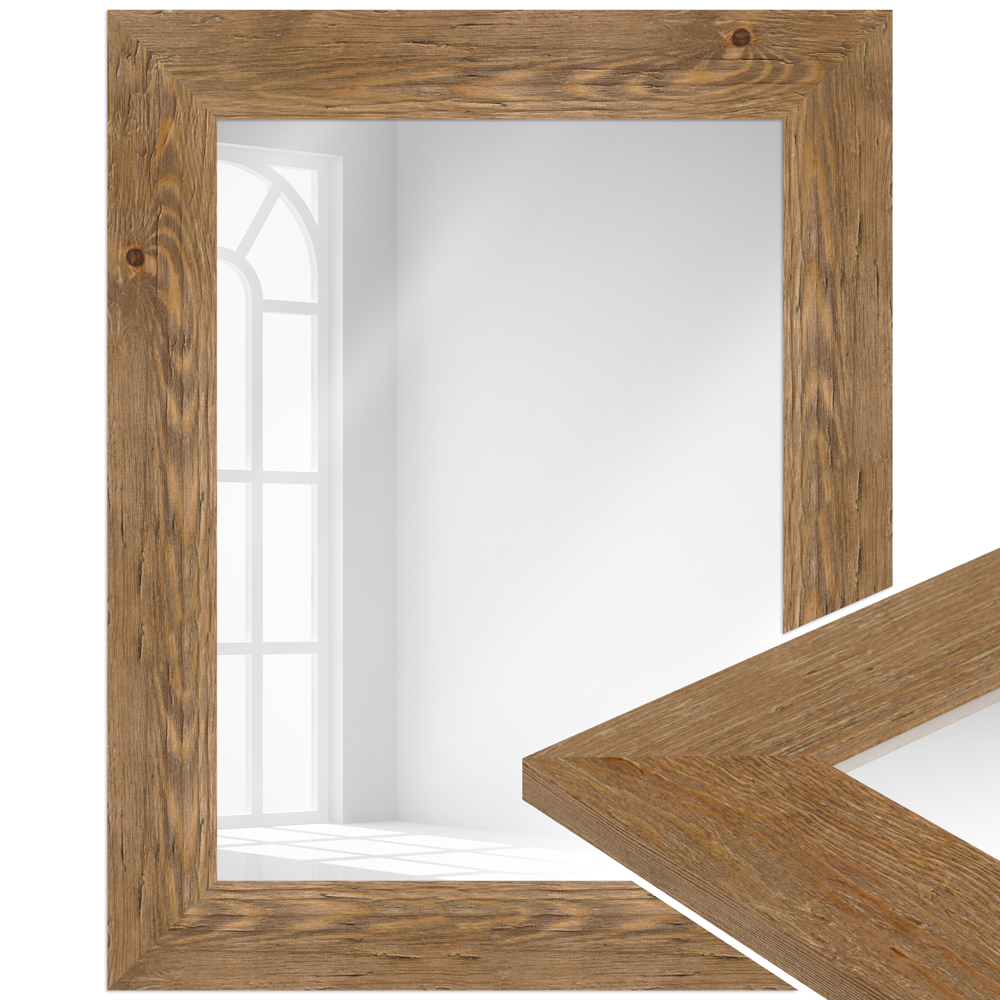 Miroir mural H780 Maison de plage en bois massif