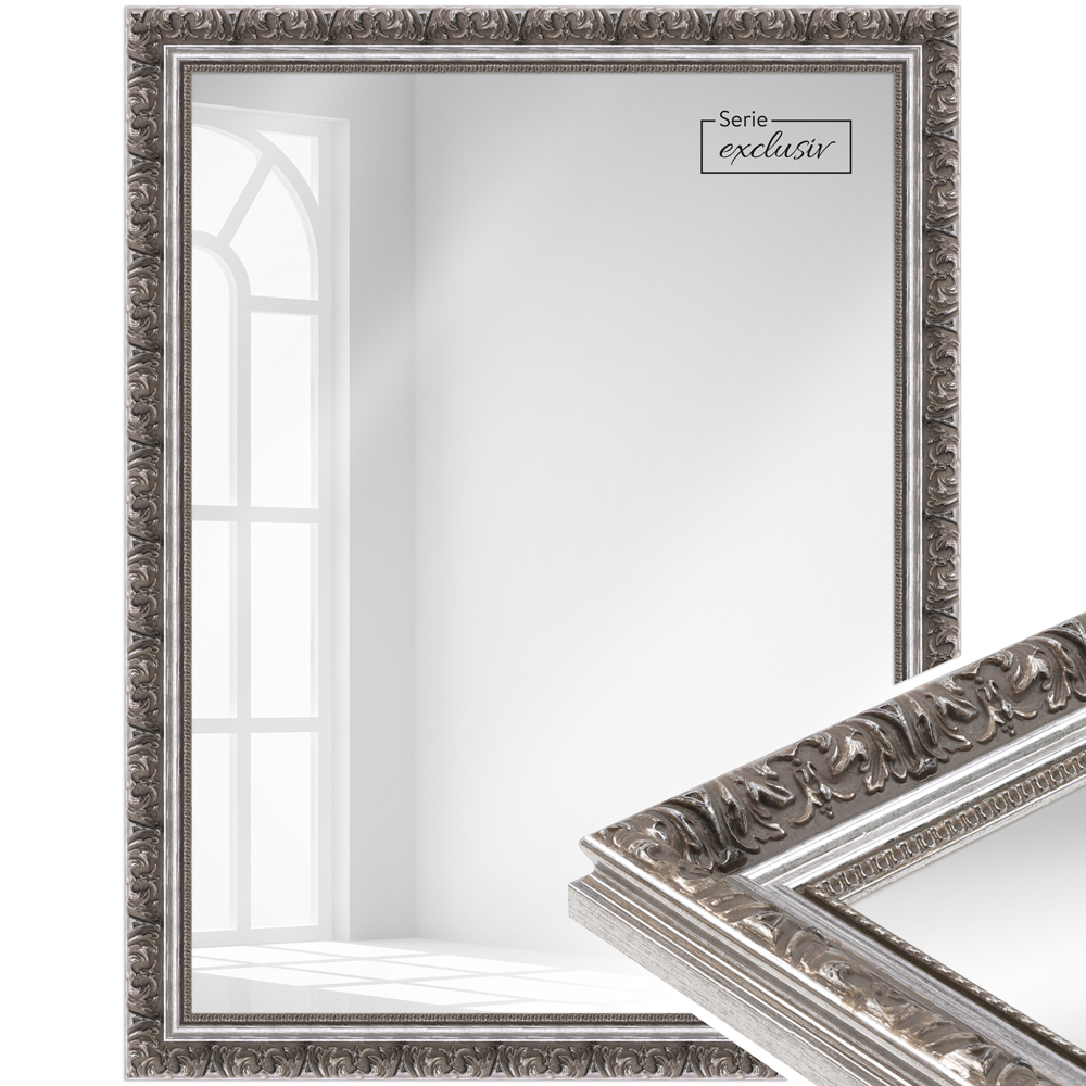 Wandspiegel E042 Silber 21 x 29,7 cm