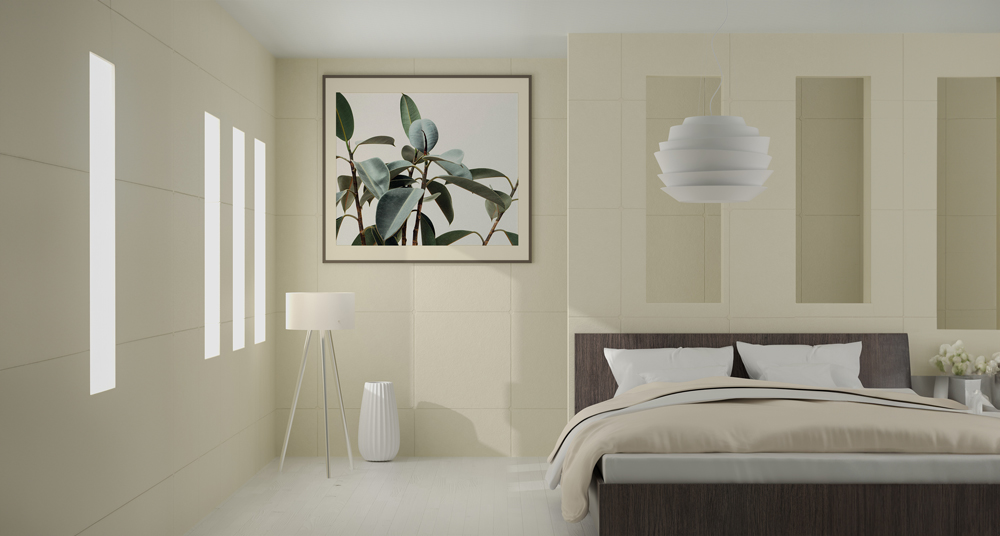 Schlafzimmer mit 70x70 Rahmen modernes Schlafzimmer mit Bilderrahmen