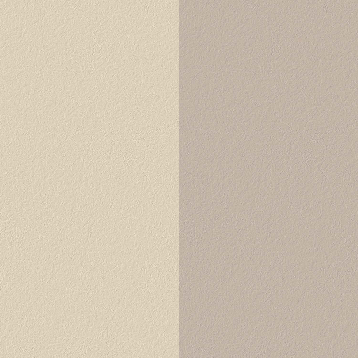 Creamy Silk und Cosy Cashemere Farbmuster Farbbeispiel bestehend aus Hell- und Dunkelbraun