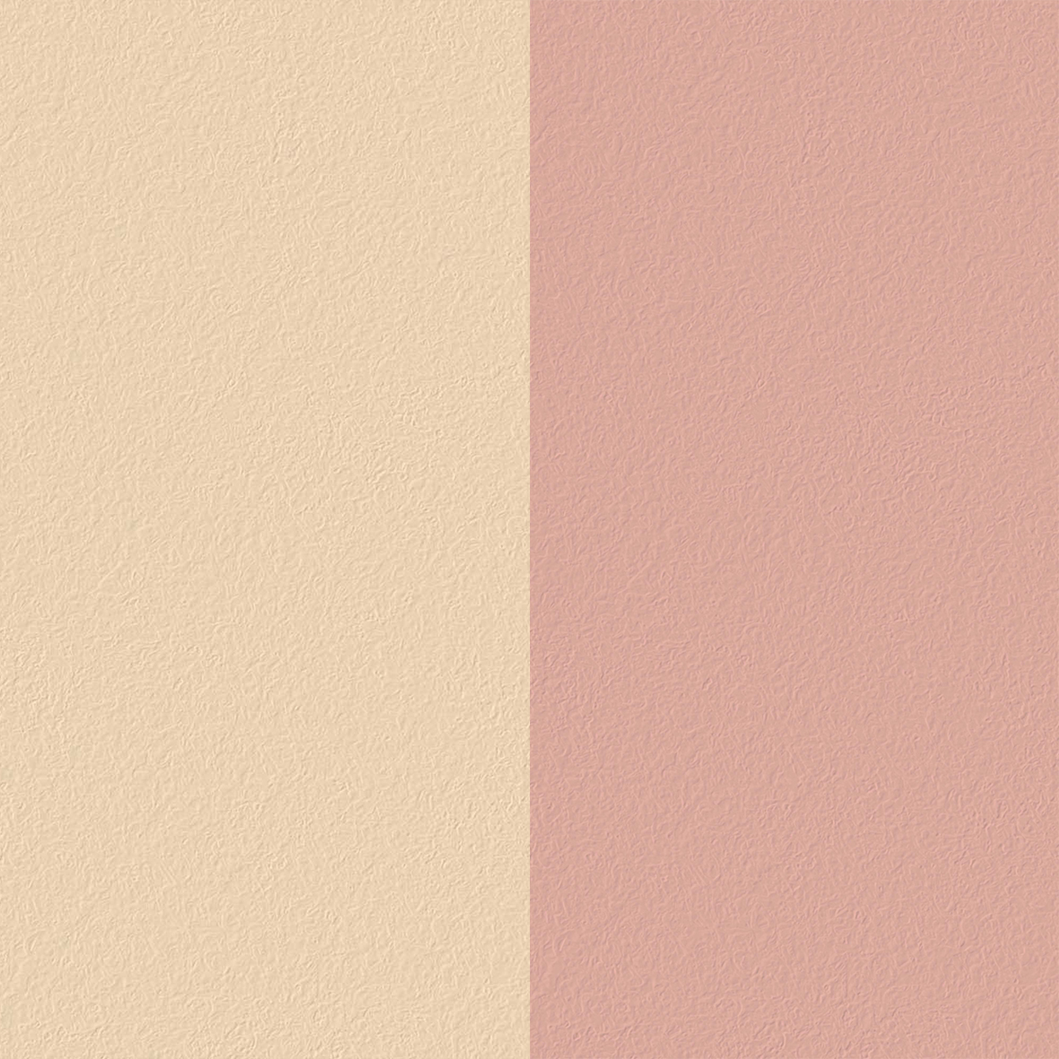 Morning Sun und Cosmopolitan Farbmuster Farbbeispiel bestehend aus den Farben Orange und Hellrosa