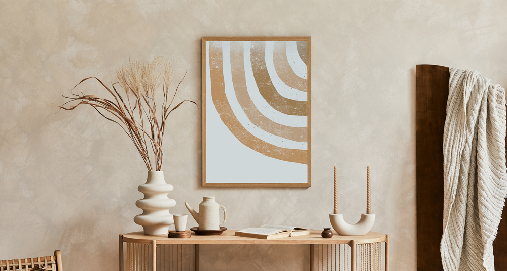 Bilderrahmen aus Holz 20x30 cm Einrichtung in Holzoptik mit Holzrahmen