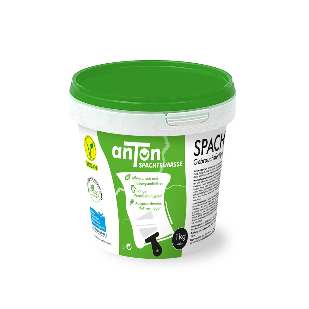 vegane Spachtelmasse, Weiß | gebrauchsfertig