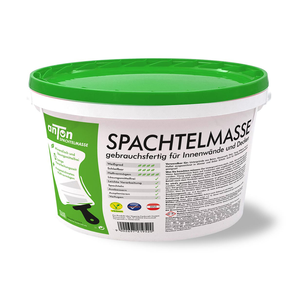 Spachtelmasse zum ausgleichen von Unebenheiten