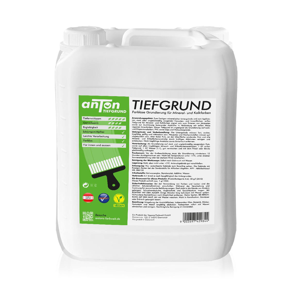 10 Liter Kanister veganer Tiefgrund