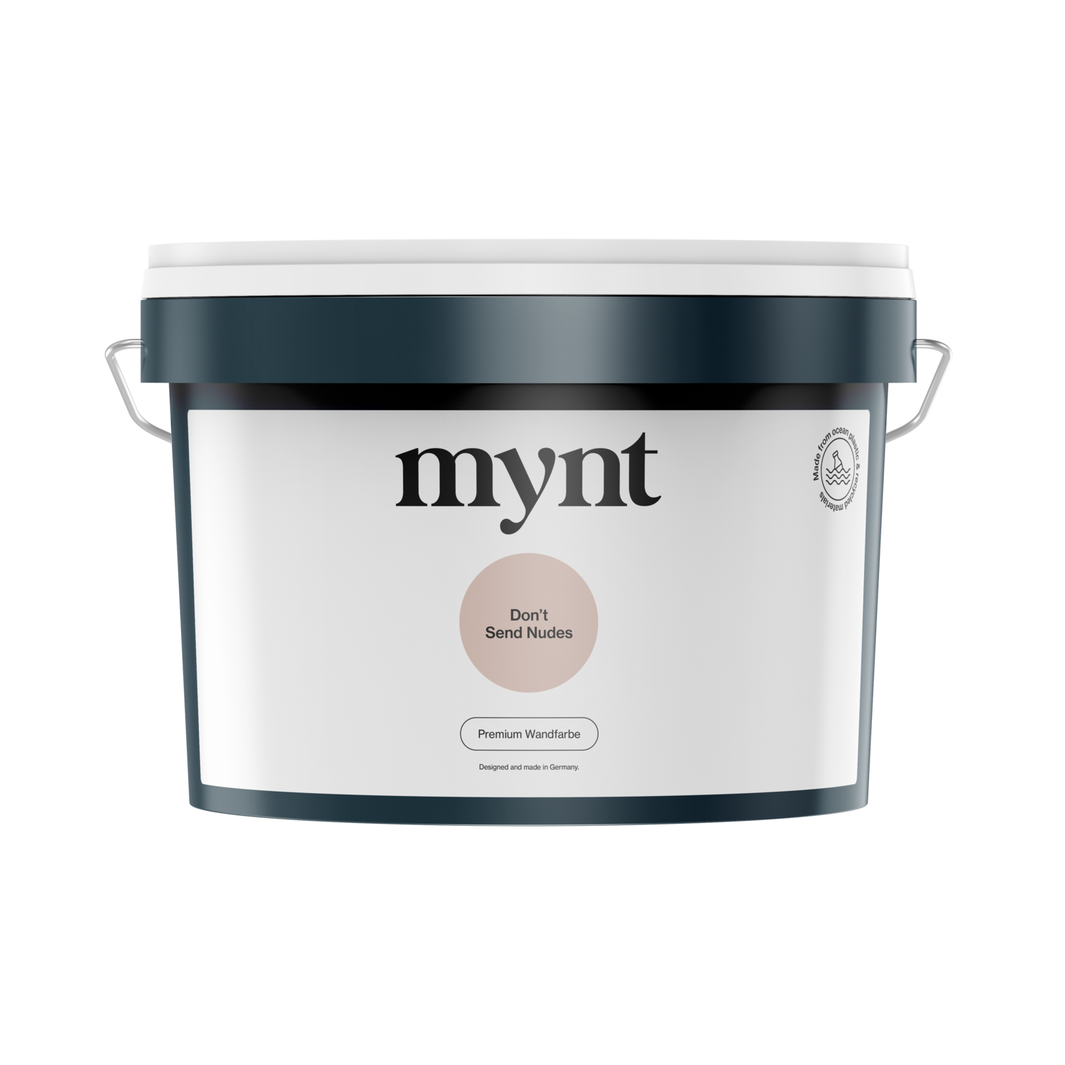 1 Liter Eimer Wandfarbe Dont Send Nudes Wandfarbe "Dont Send Nudes" gefüllt in Farbeimer