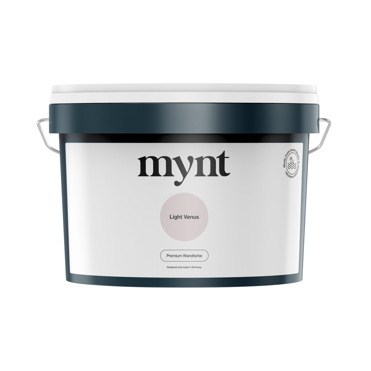 1 Liter Eimer Wandfarbe Light Venus Wandfarbe "Light Venus" gefüllt in Farbeimer