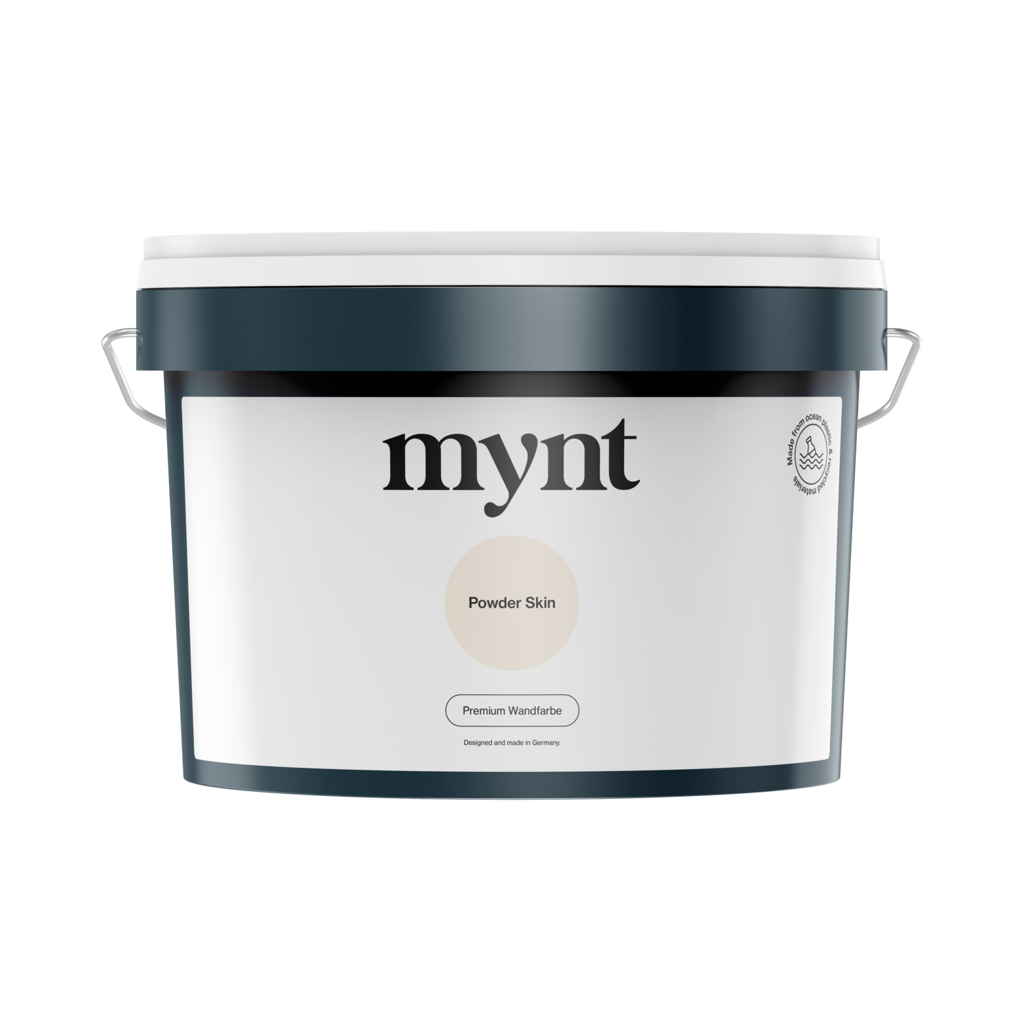 1 Liter Eimer Wandfarbe Powder Skin Wandfarbe "Powder Skin" gefüllt in Farbeimer