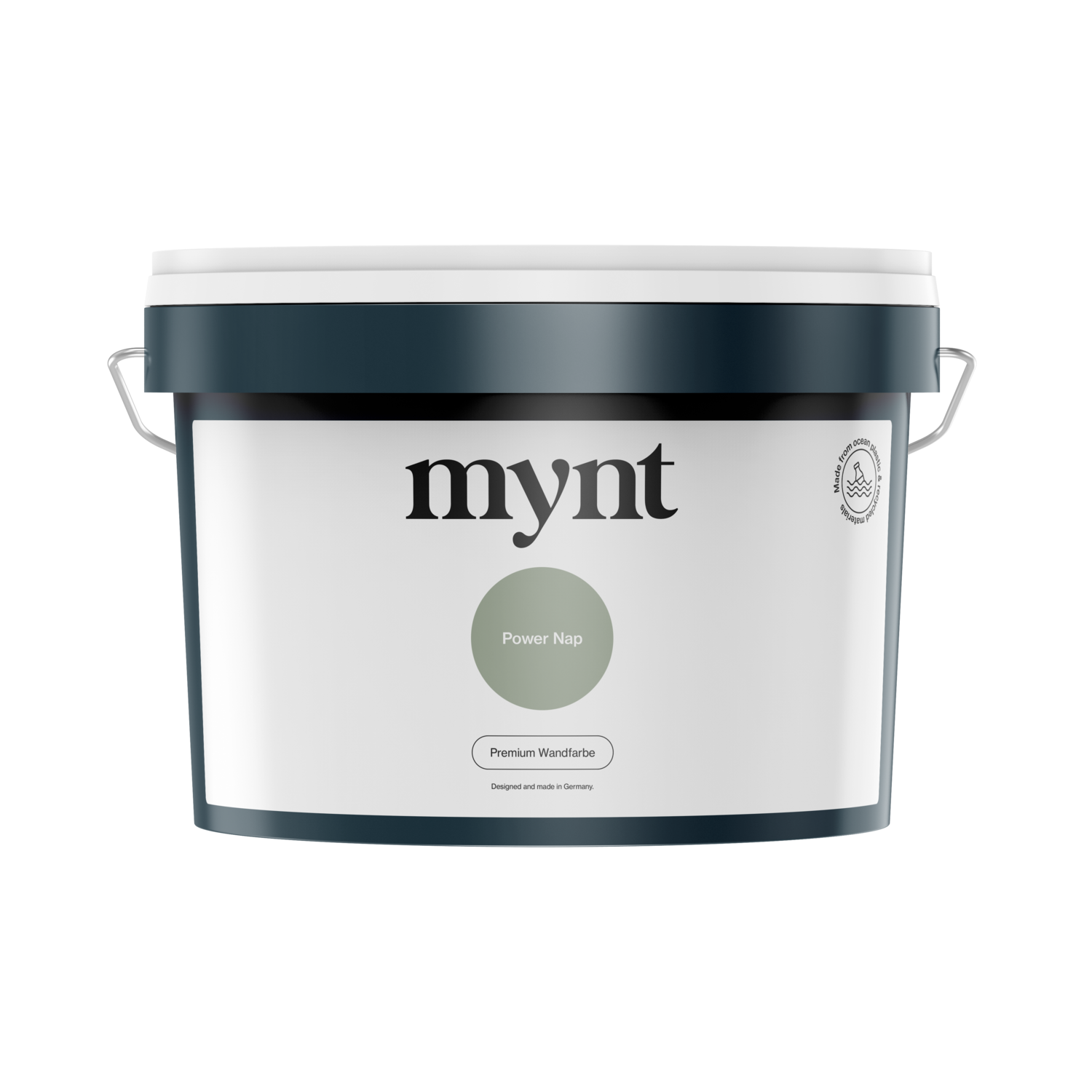 1 Liter Eimer Wandfarbe Power Nap Wandfarbe "Power Nap" gefüllt in Farbeimer