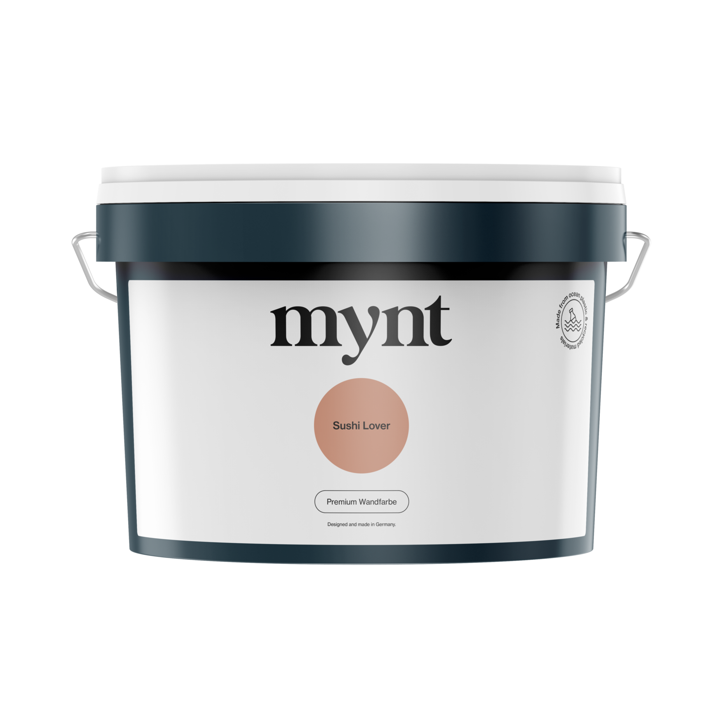1 Liter Eimer Wandfarbe Sushi Lover Wandfarbe "Sushi Lover" gefüllt in Farbeimer