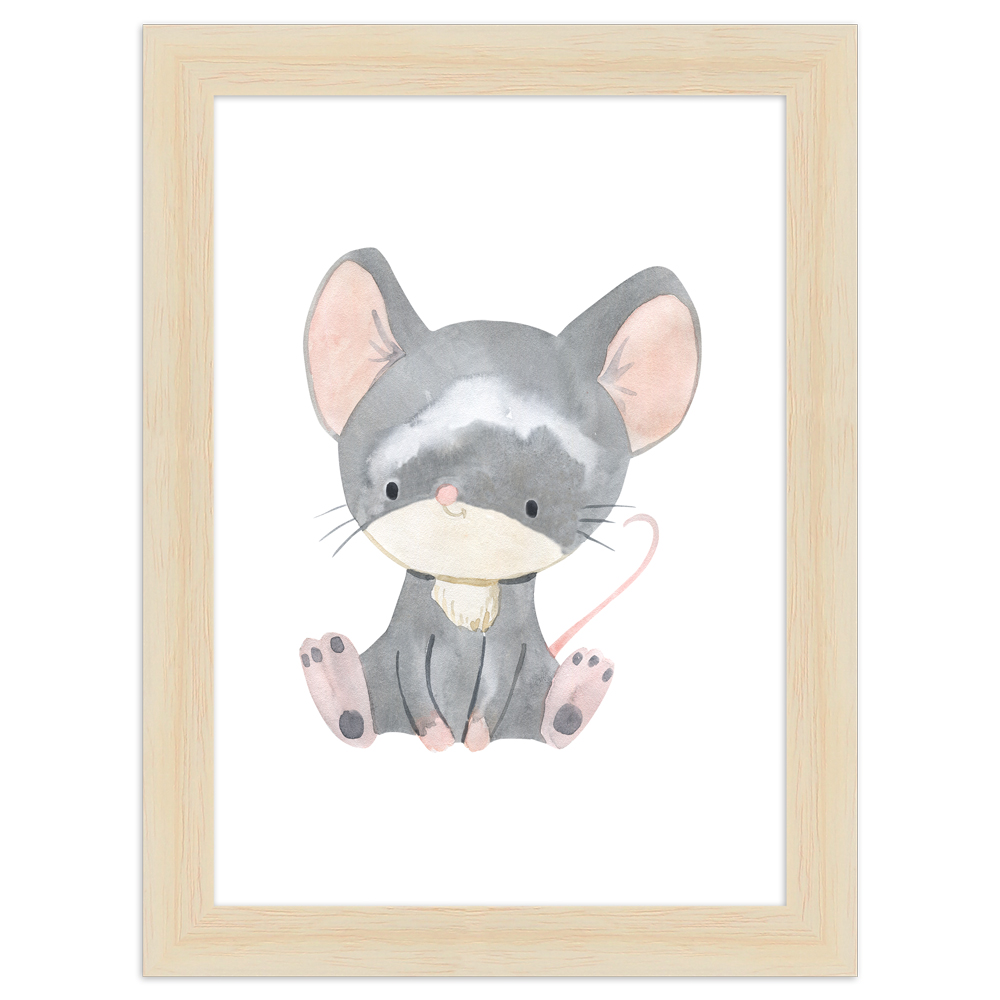 gerahmtes Poster | Maus
