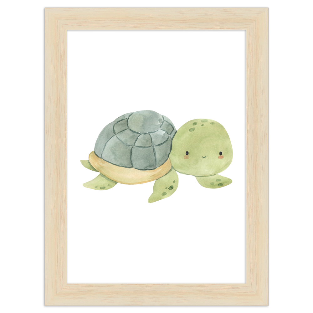 gerahmtes Poster | Schildkröte