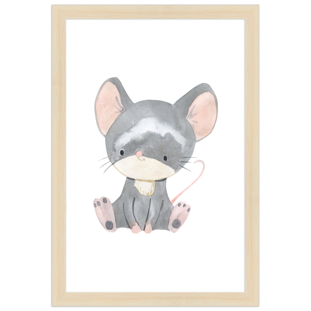 gerahmtes Poster | Maus