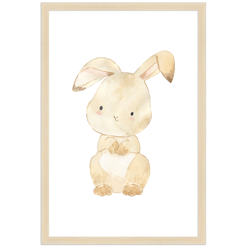 gerahmtes Poster | Hase