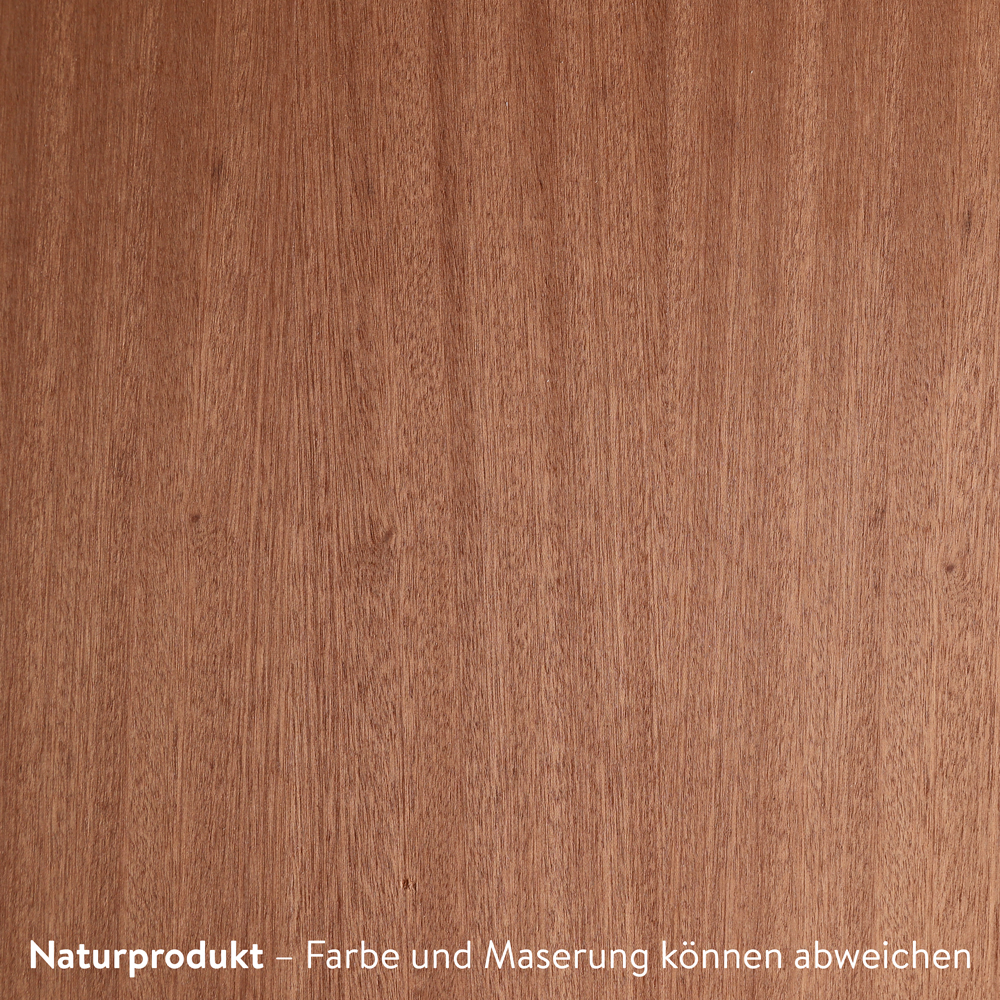 Detail Holzplatte mit Mahagoni-Furnier, Wanddeko aus Holz Wanddeko Holz Detail Holzplatte mit Mahagoni-Furnier WDHO-025