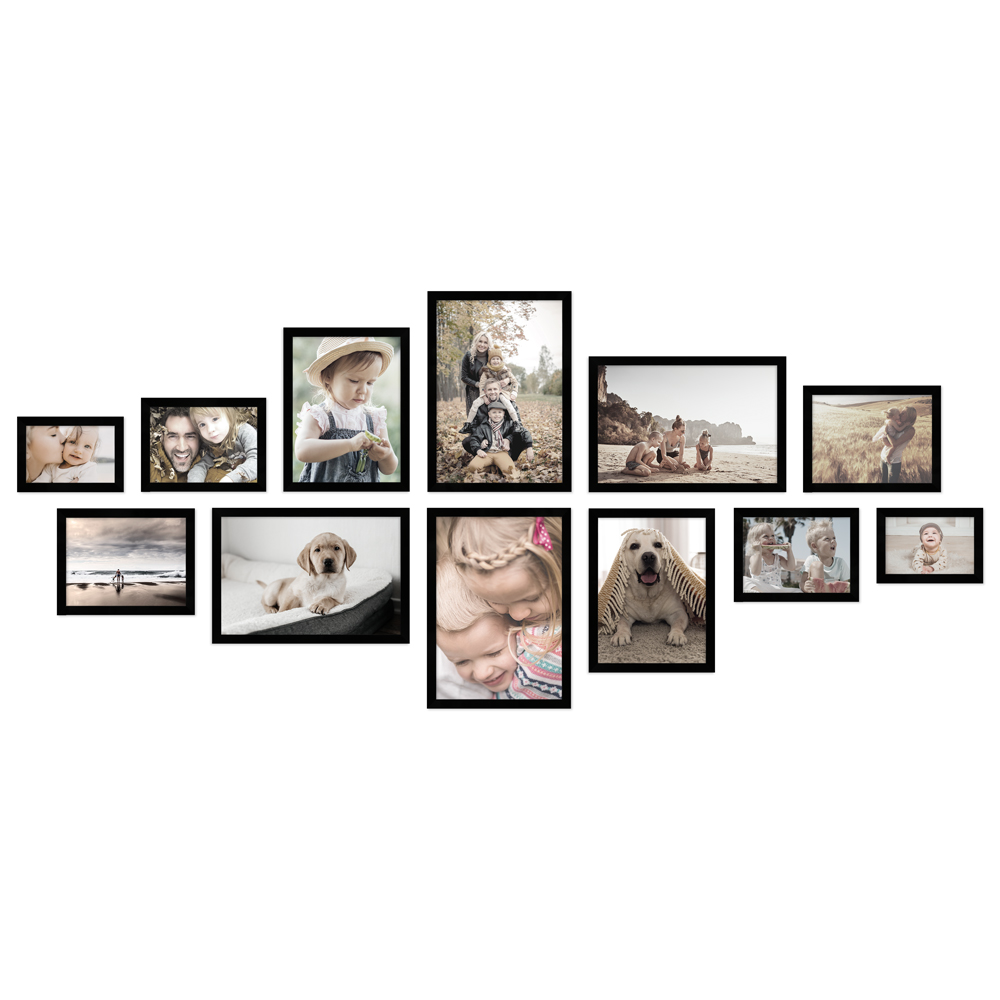 12er Bilderrahmen-Set | H950