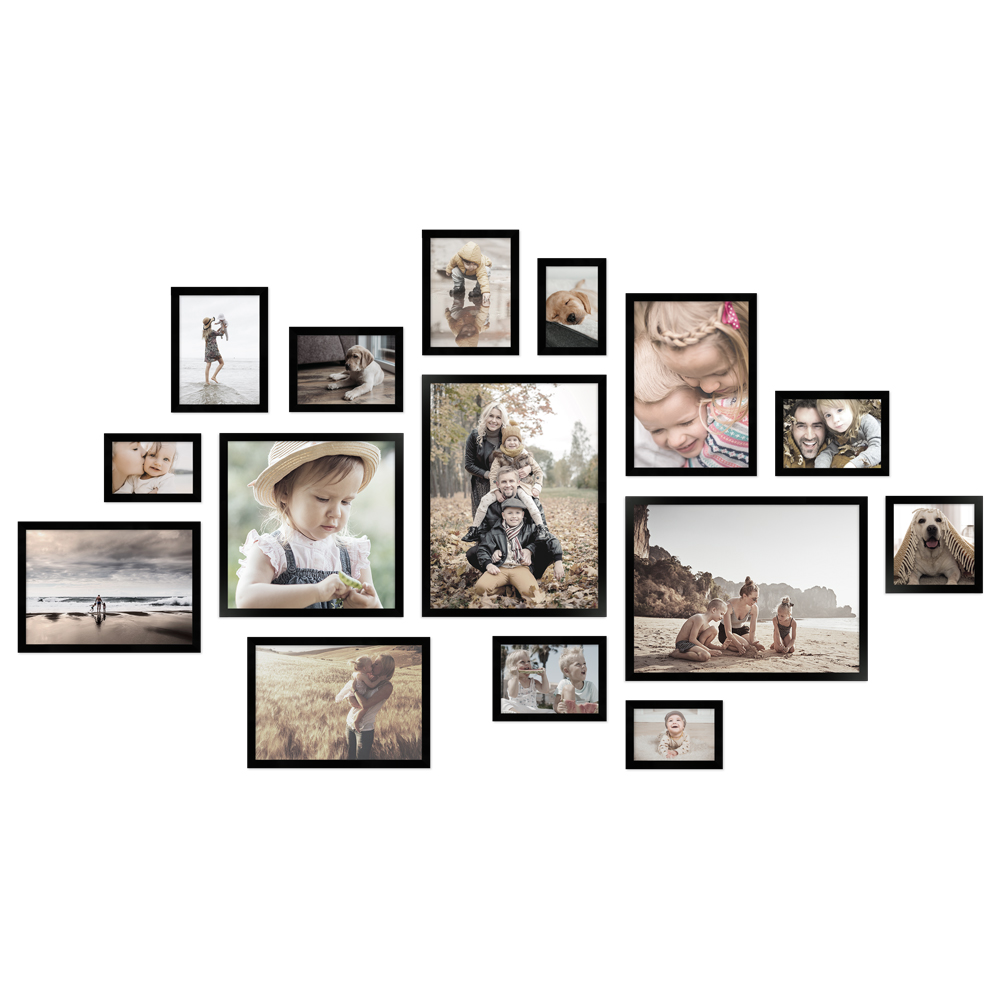 15er Bilderrahmen-Set | H950