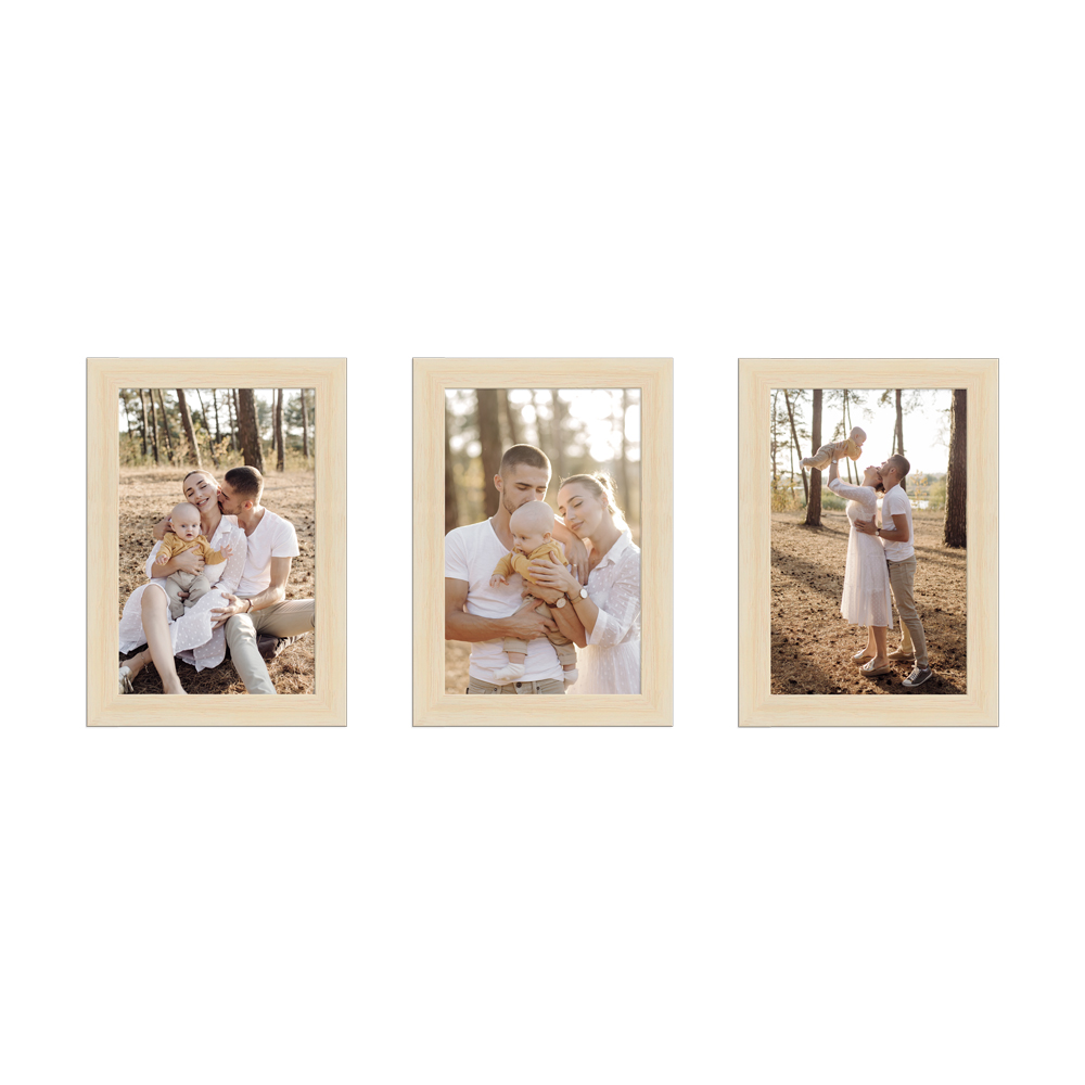 3er Bilderrahmen-Set 10x15 cm | H950
