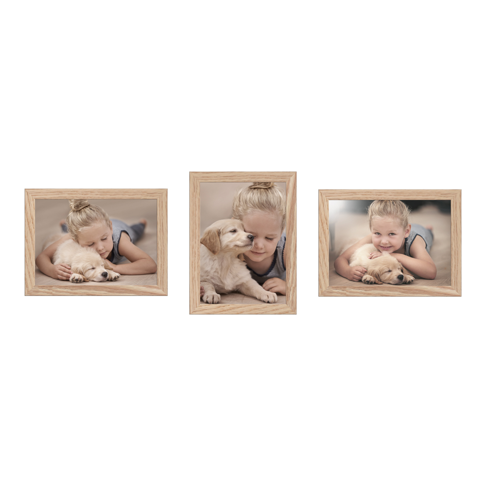3er Bilderrahmen-Set 13x18 cm | H950