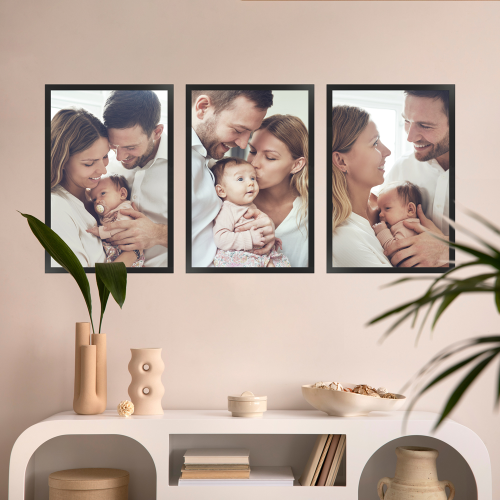 30x45 cm Bilderrahmen in Schwarz für Bilder und Poster