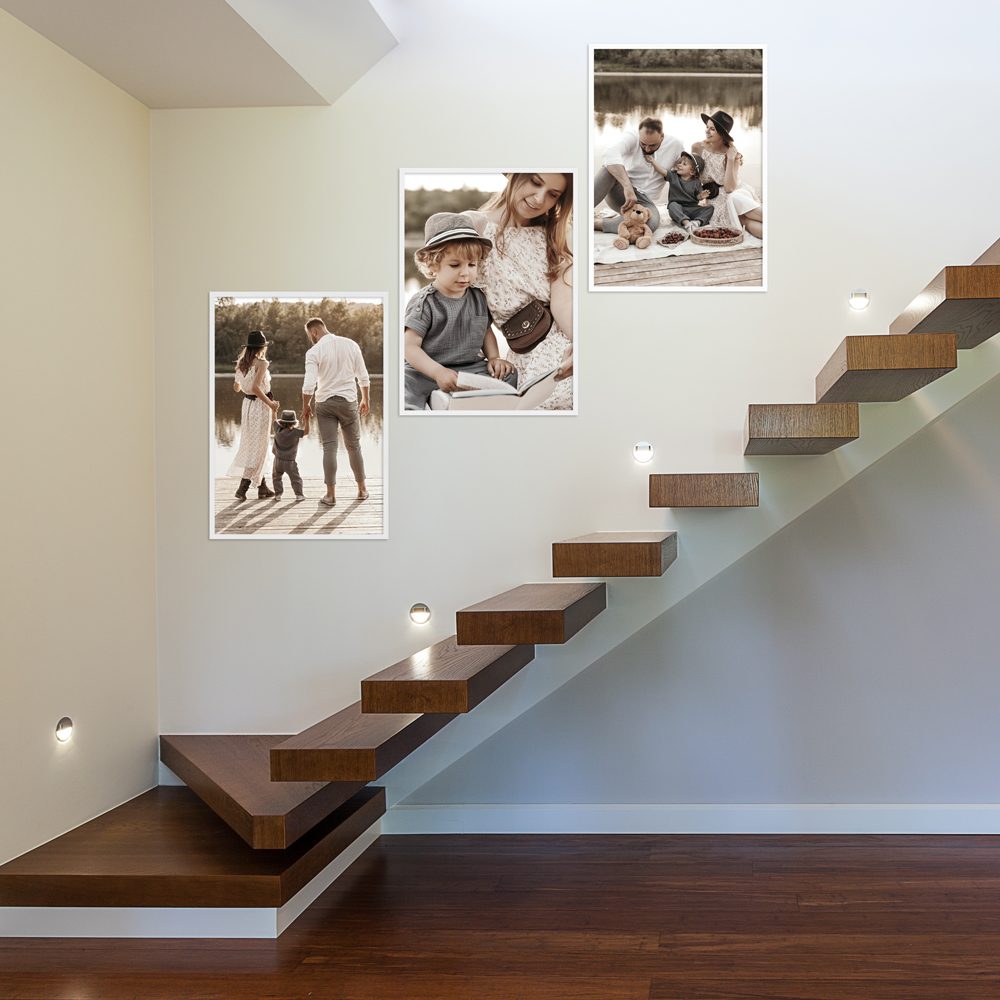 50x70 cm Bilderrahmen in Weiß für Bilder und Poster