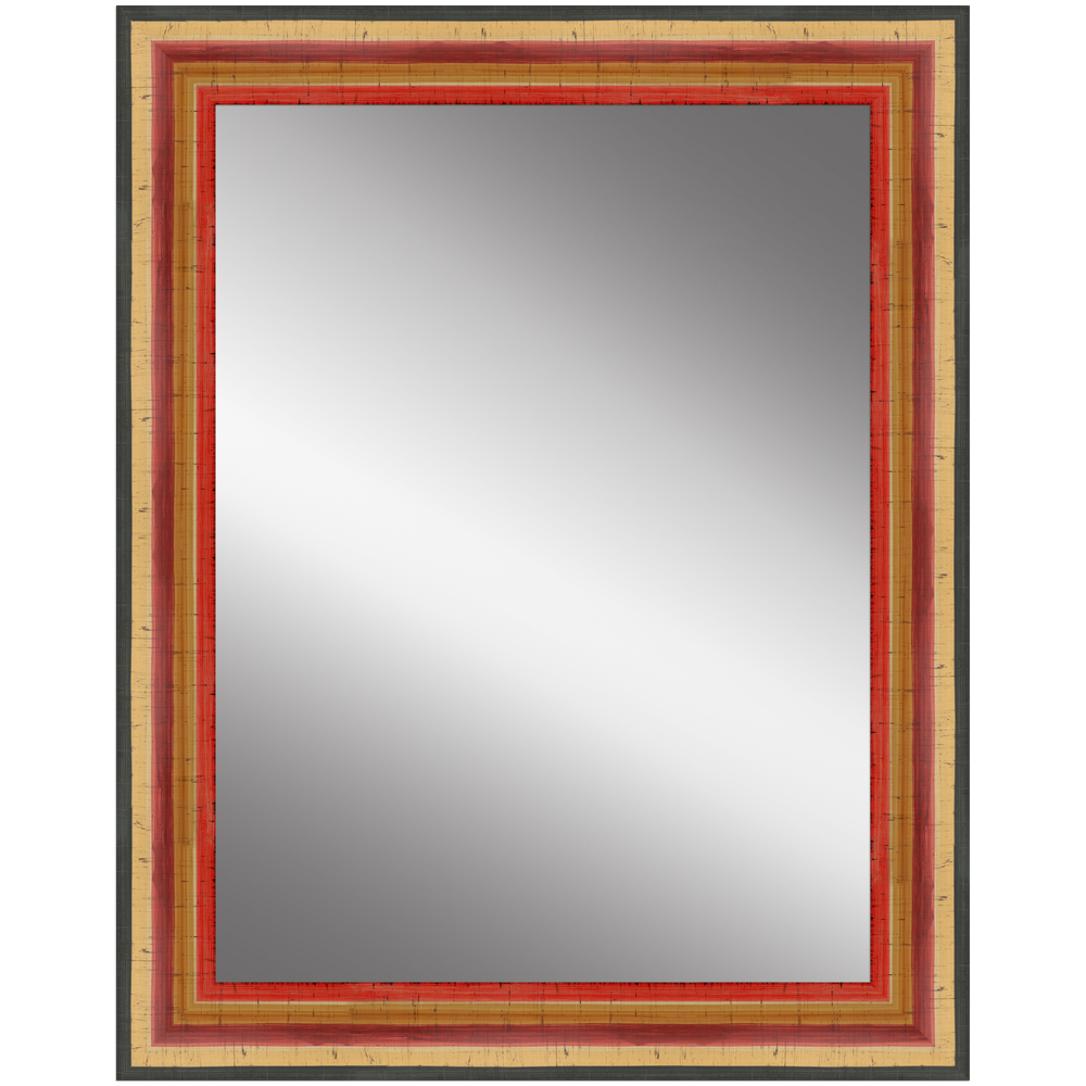 Miroir Mural E018 Bois brut, non verni 59,4 x 84,1 cm