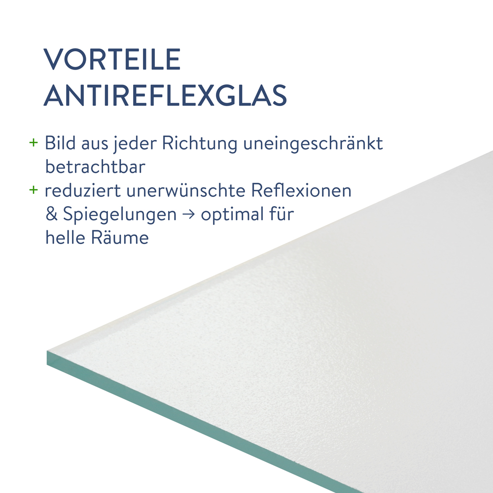 Vorteile Antireflexglas Detailbild und Vorteile von Antireflexglas