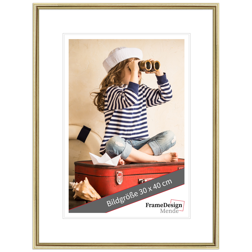 Cadre photo H003 Or 15 x 21 cm