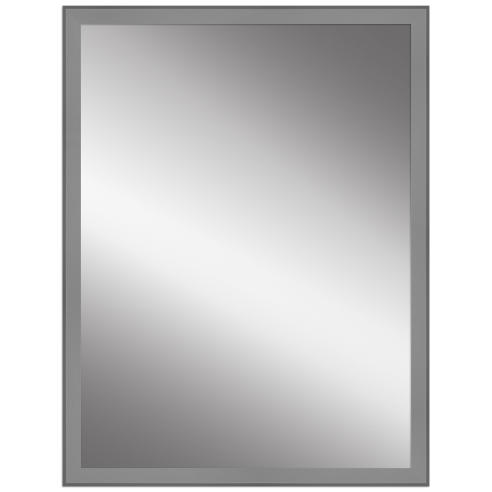 Miroir Mural H080 Gris clair 10 x 10 cm