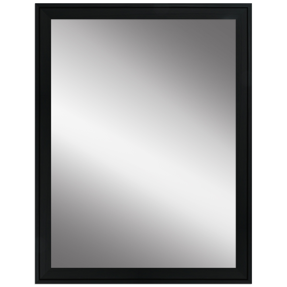 Mende Frames Wandspiegel H120 Schwarz 50 x 65 cm aus Holz Made in Germany