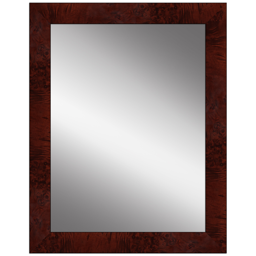 Miroir Mural H14E décor en noyer, foncé 50 x 70 cm