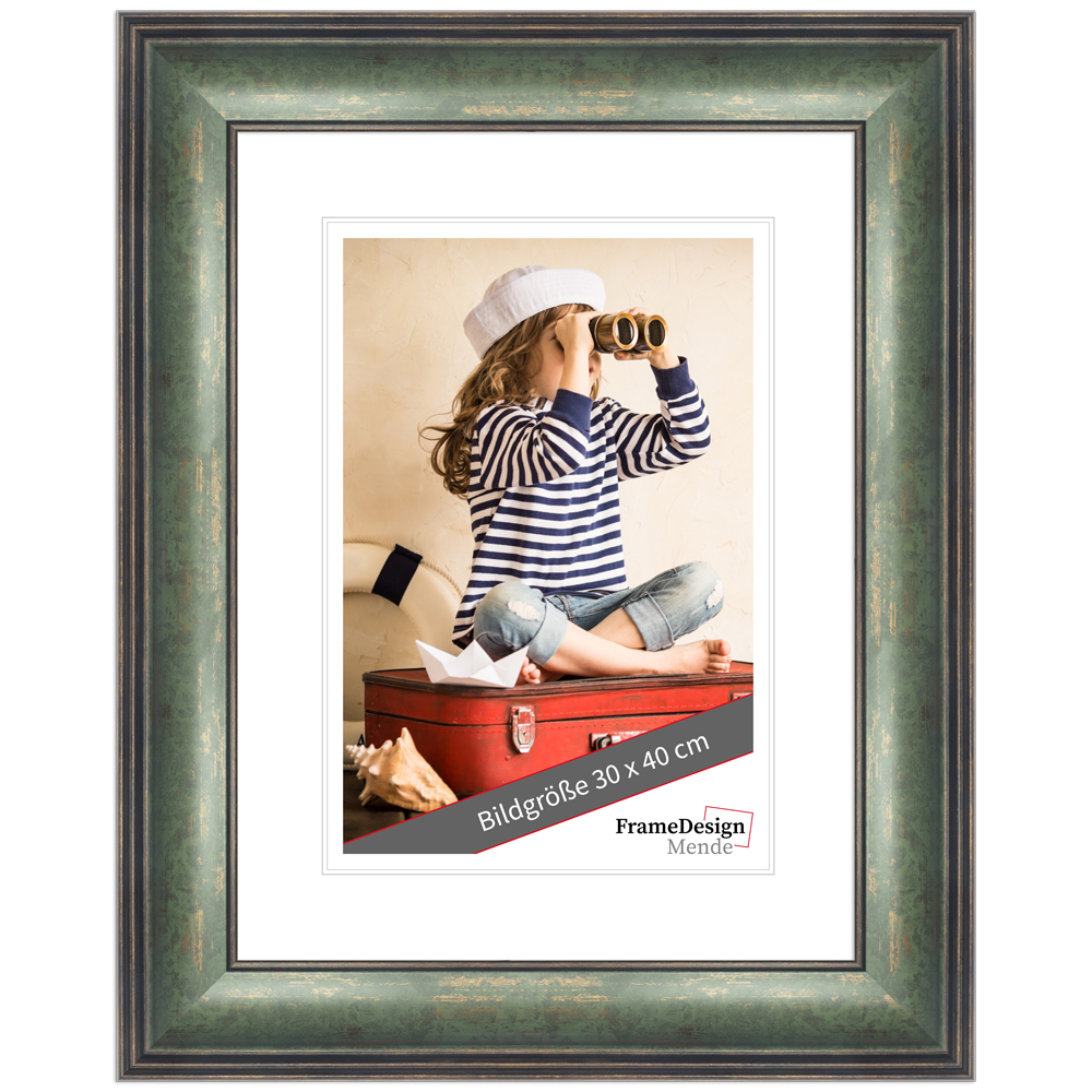 Bilderrahmen H235 Grün 25 x 38 cm