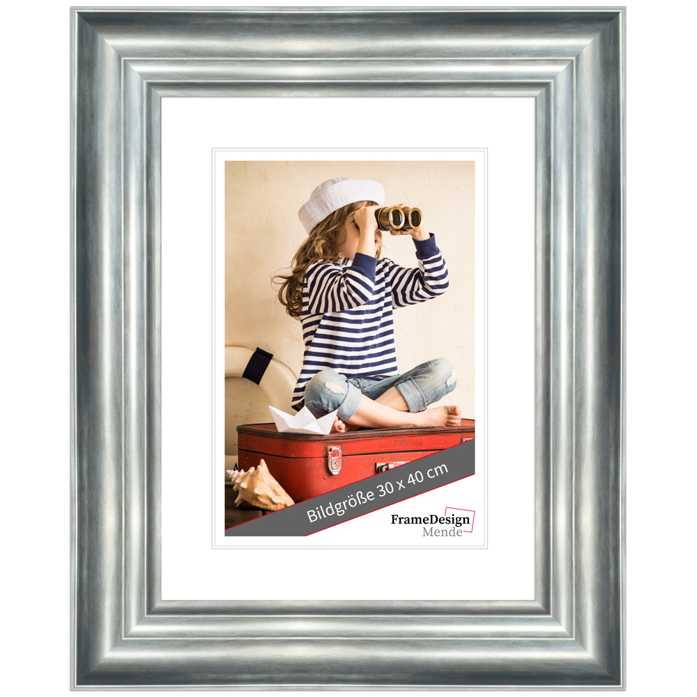 Cadre photo H240 Argent 50 x 60 cm