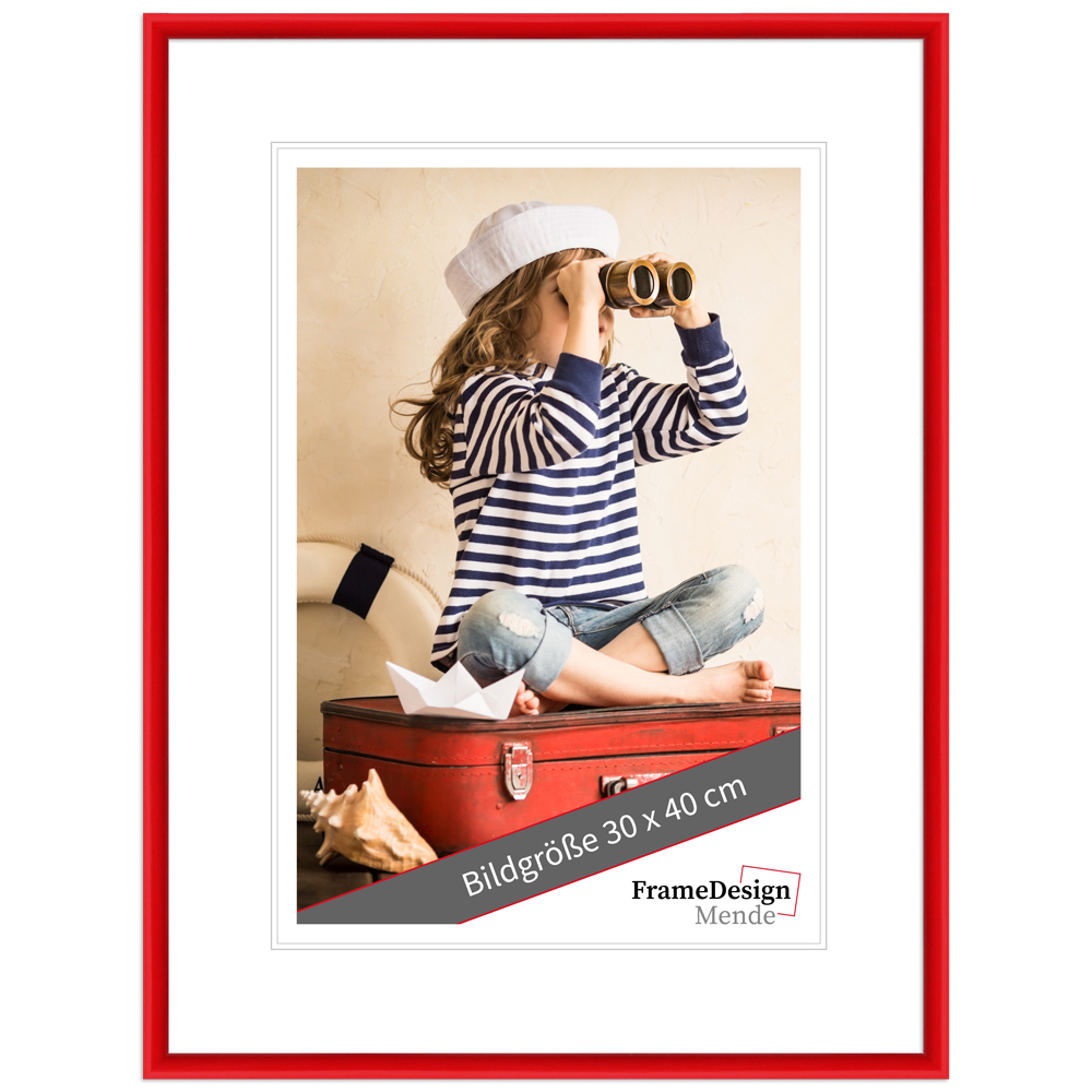 Cadre photo H245 Rouge 40 x 60 cm