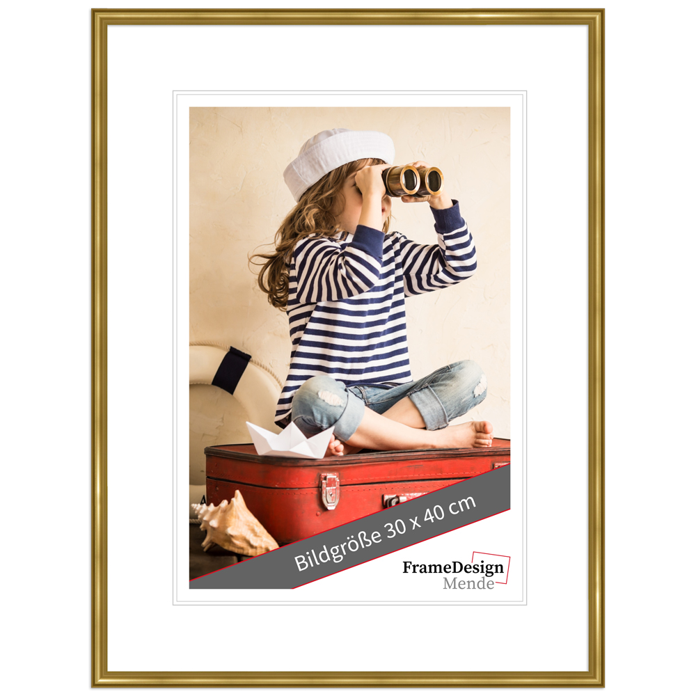 Bilderrahmen H245 Gold 10 x 20 cm