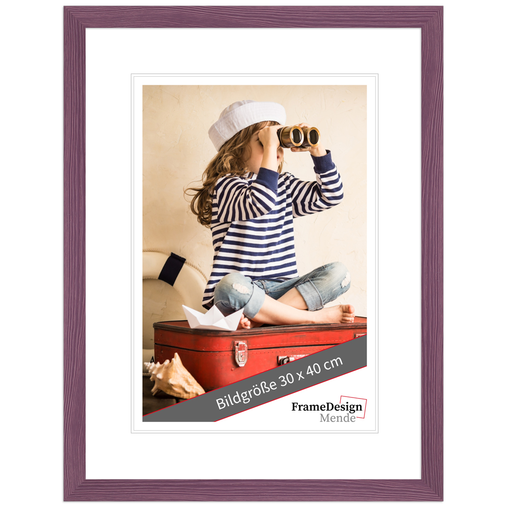 Cadre photo H300 Violet 20 x 60 cm