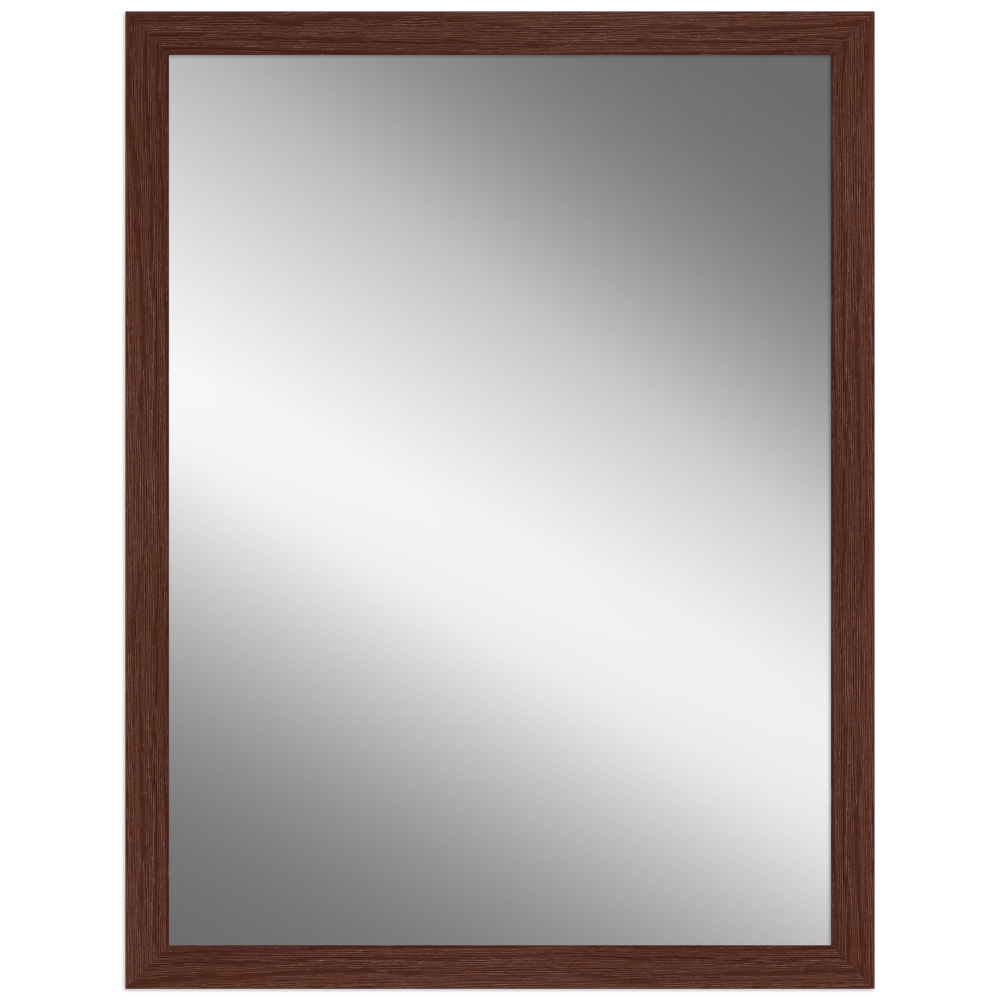 Mende Frames Wandspiegel H300 Braun 42 x 59,4 cm aus Holz Made in Germany