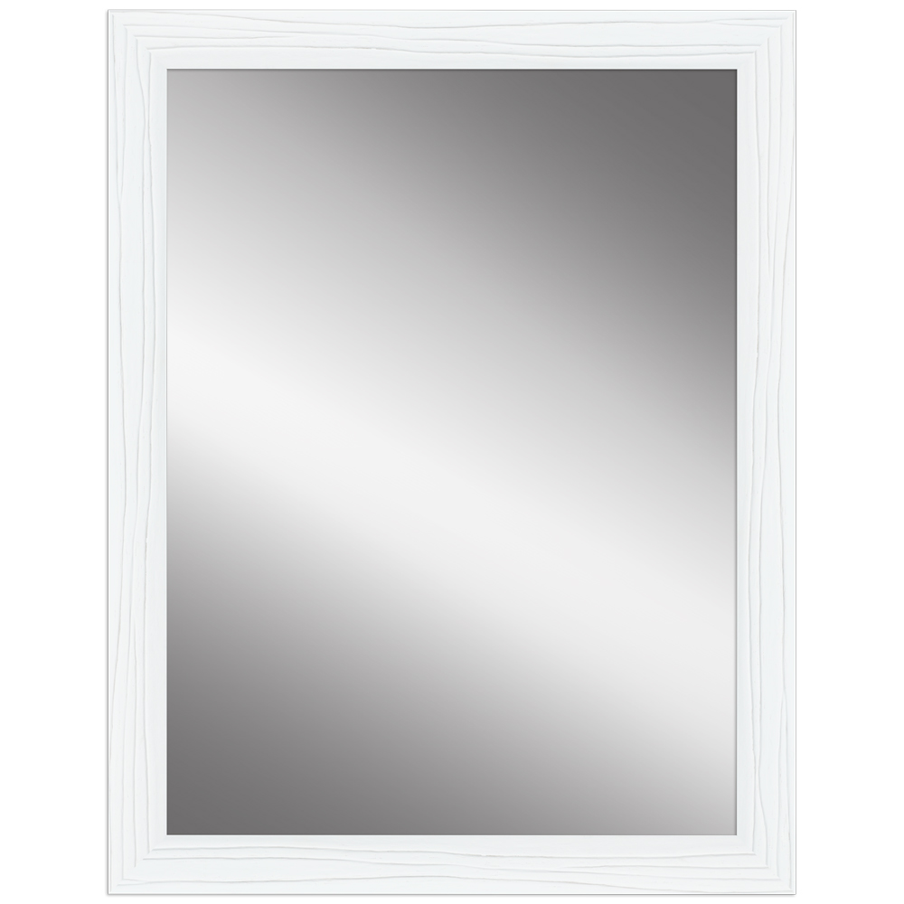 Miroir Mural H370 Blanc 18 x 24 cm