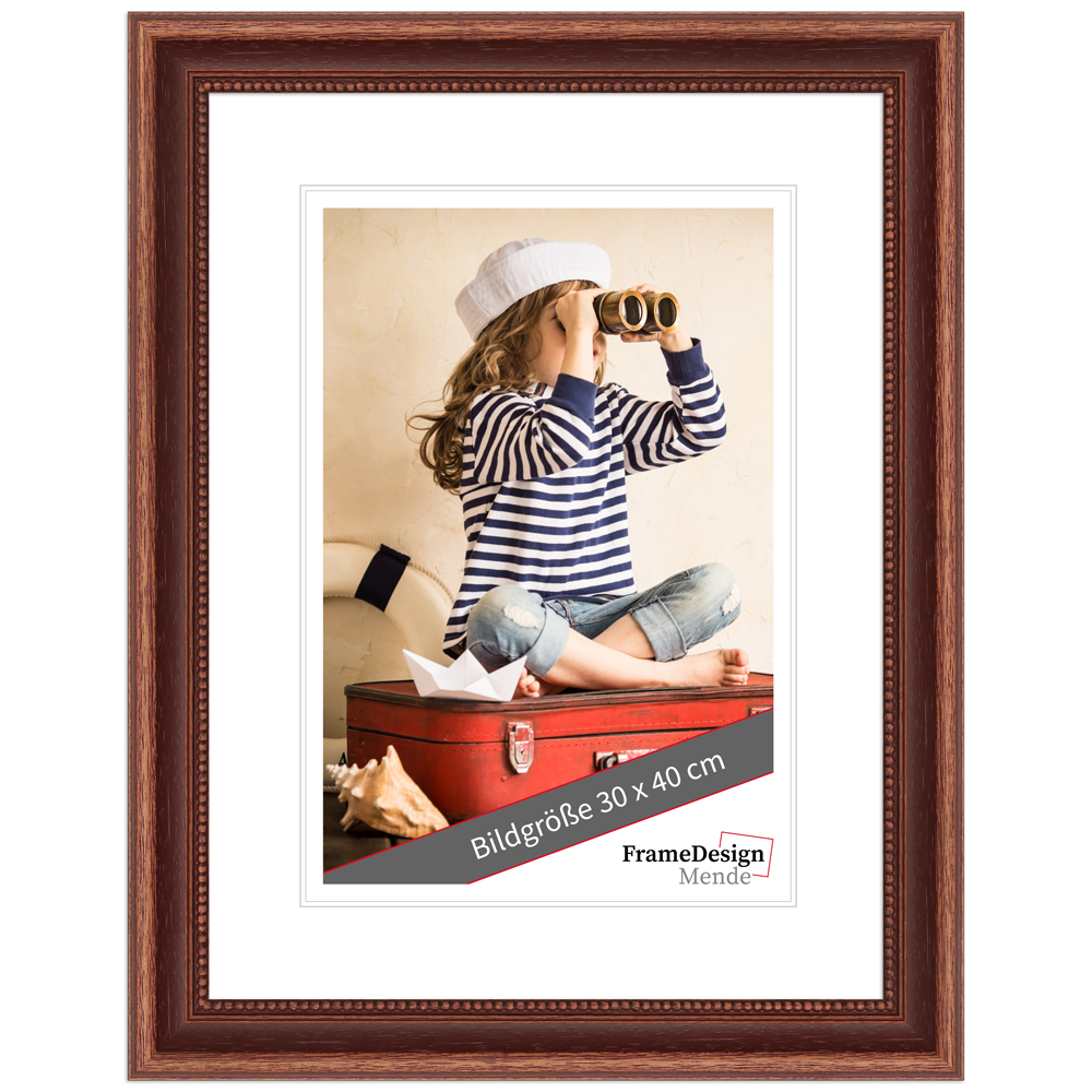 Cadre photo H390 Marron 70 x 70 cm