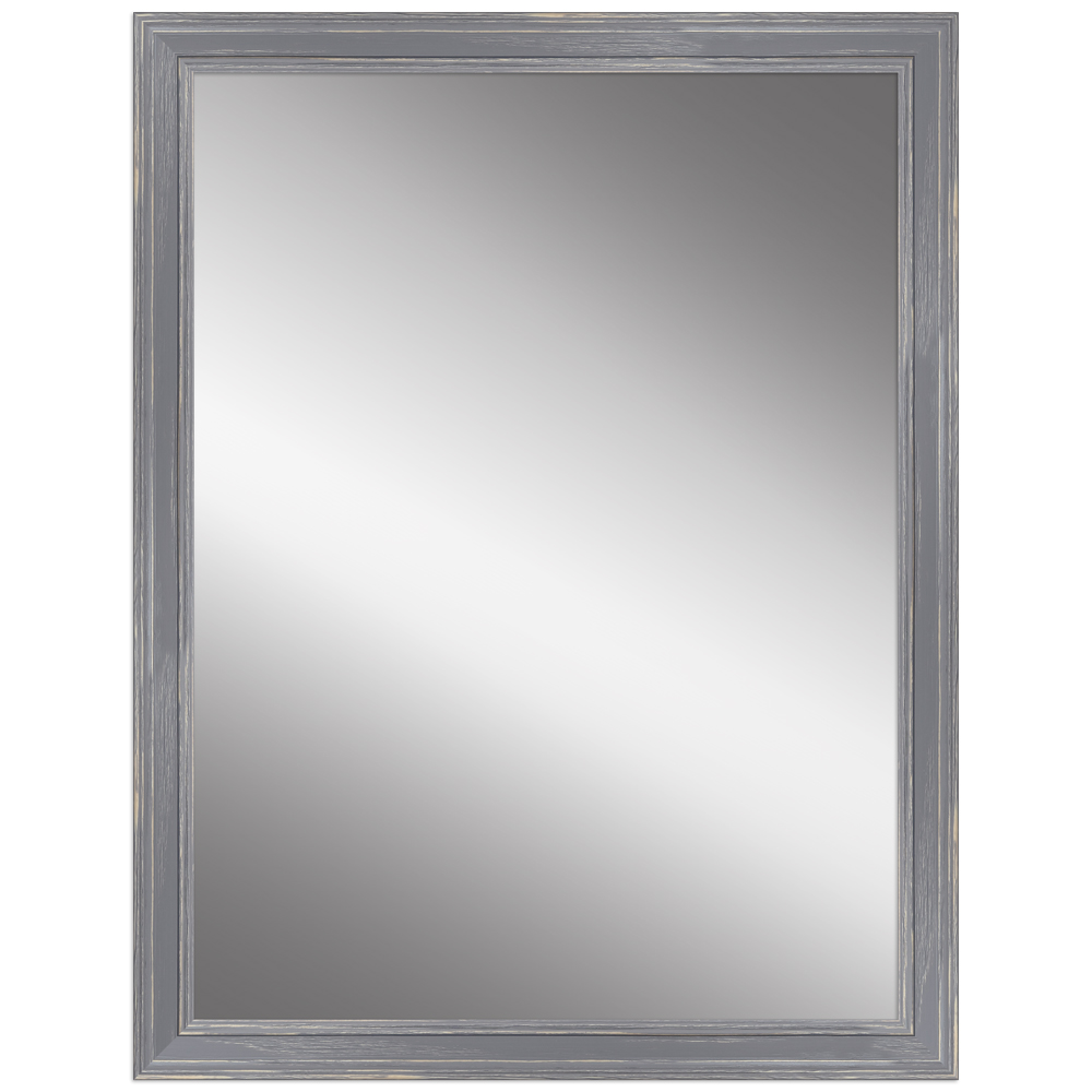 Miroir Mural H470 Gris, veinuré 18 x 24 cm