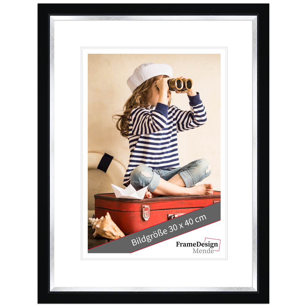 Cadre photo H490 Noir 30 x 30 cm