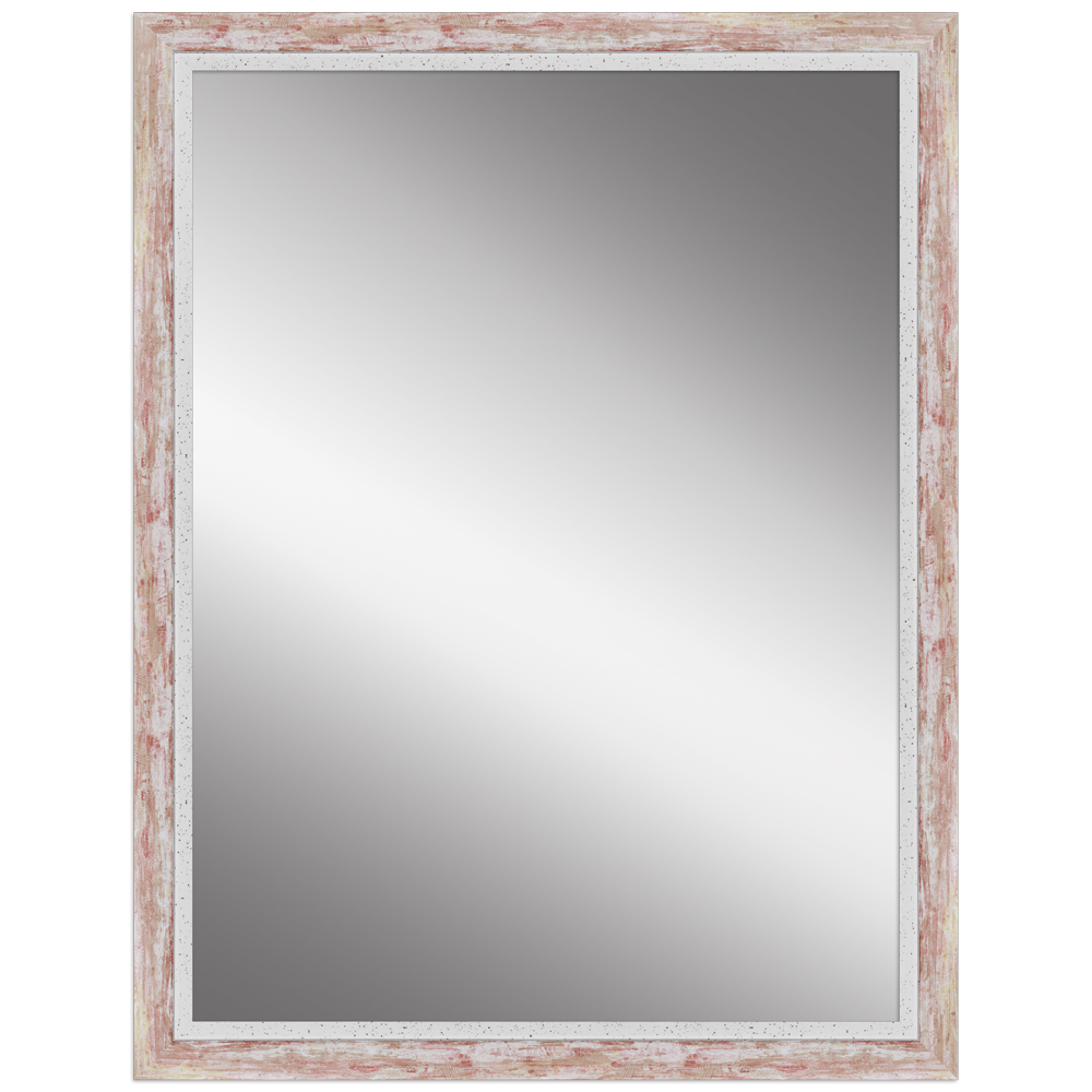Miroir Mural H490 Rouge 30 x 30 cm