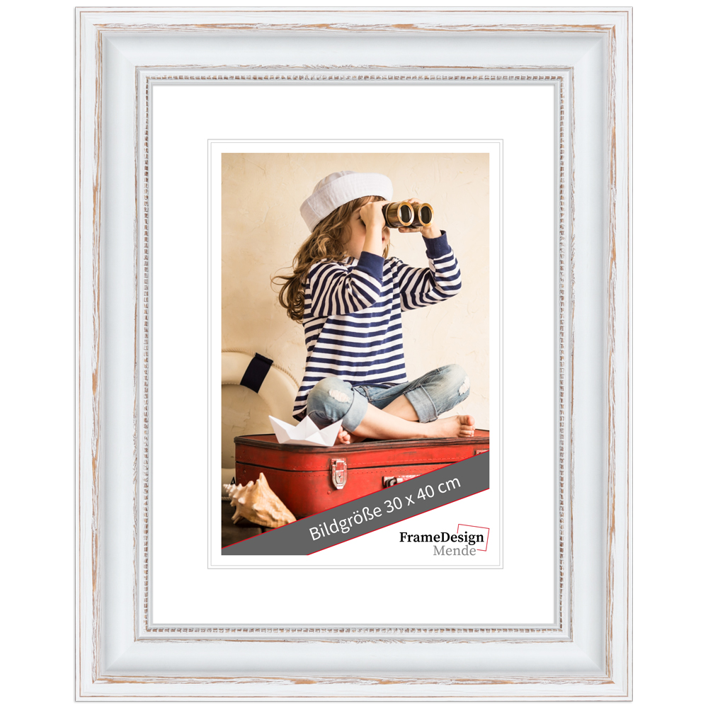 Cadre photo H550 Blanc 30 x 60 cm